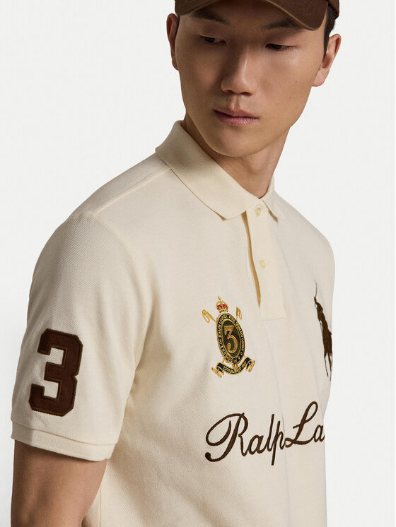Polo Ralph Lauren Polo Ralph Lauren Polo 710B20009001 Crema Regular Fit