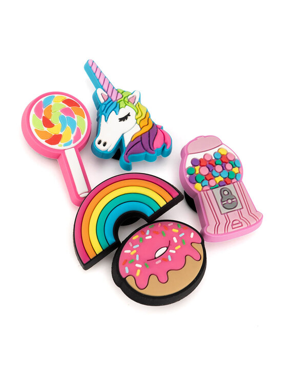 Crocs Accesorii pentru pantofi EVERYTHING NICE 5 PACK 10008657 Roz