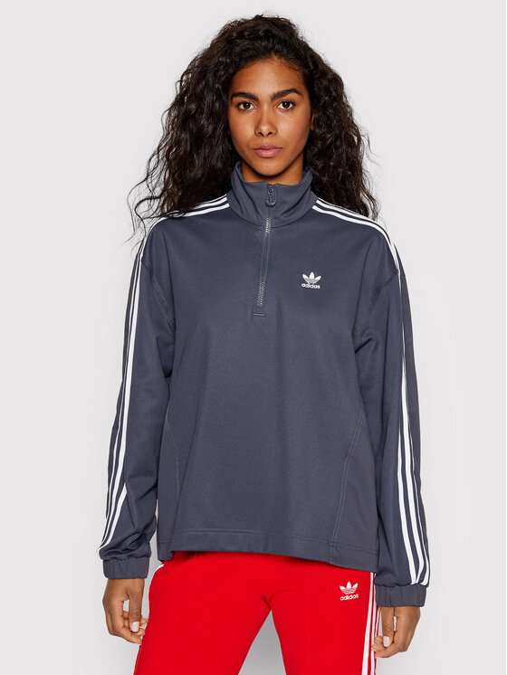 adidas adidas Pulóver adicolor Classics HC4548 Sötétkék Relaxed Fit