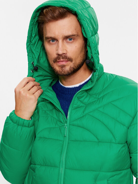 United Colors Of Benetton United Colors Of Benetton Zimska jakna 2NIWUN038 Zelena Regular Fit