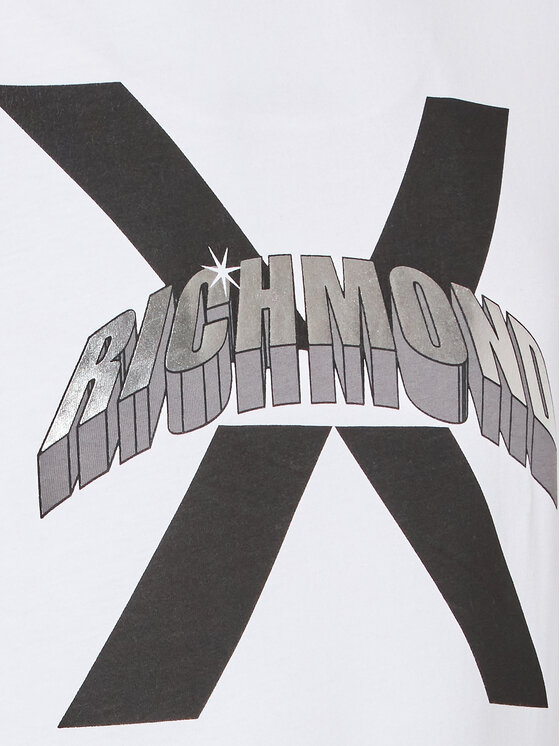 Richmond X Richmond X T-shirt UMA23007TS Bijela Regular Fit