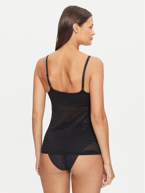 Emporio Armani Underwear Emporio Armani Underwear Μπλούζα πιτζάμας 164881 3F204 00020 Μαύρο Slim Fit