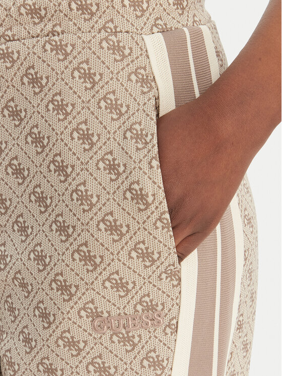 Guess Guess Παντελόνι φόρμας V6GB04 K2955 Μπεζ Regular Fit