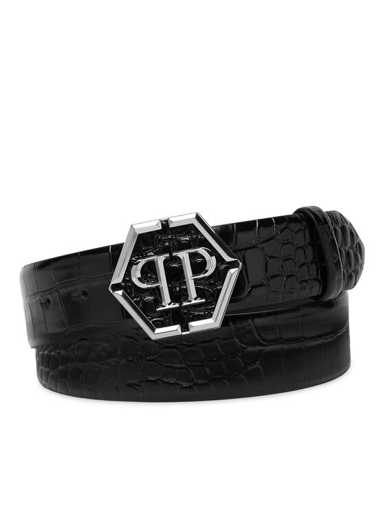 PHILIPP PLEIN PHILIPP PLEIN Pasek 4445 Czarny