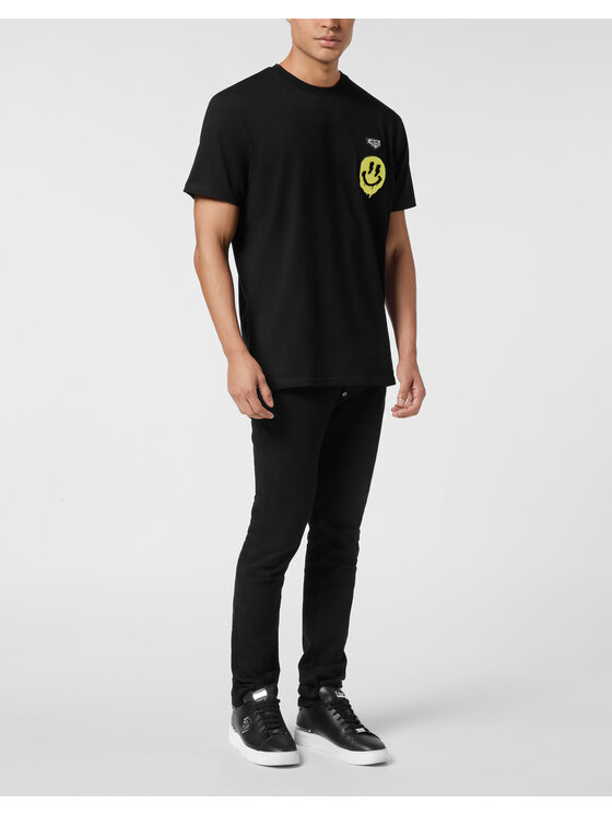 PHILIPP PLEIN PHILIPP PLEIN T-Shirt 25561 Czarny Regular Fit