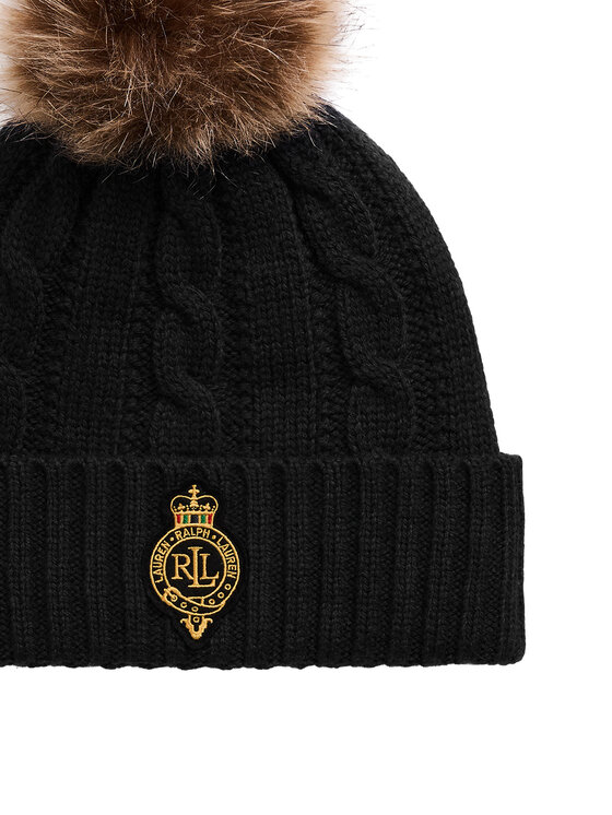 LAUREN RALPH LAUREN LAUREN RALPH LAUREN Čiapka 454P04455003 Čierna