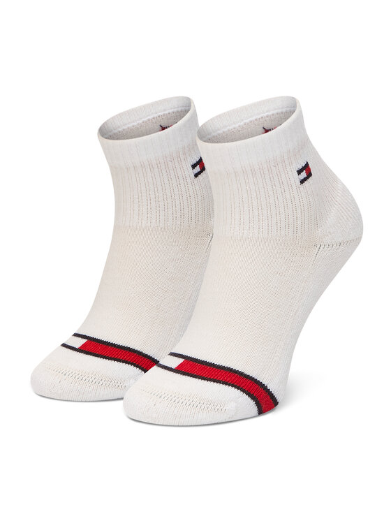 Tommy Hilfiger Tommy Hilfiger 2er-Set hohe Kindersocken 100002319 Weiß