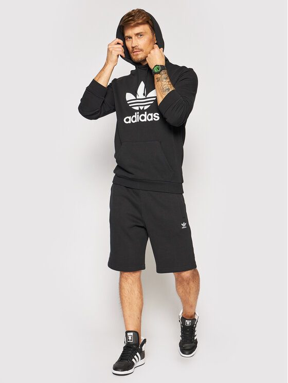 Felpa adicolor Classics Trefoil Nero Regular Fit