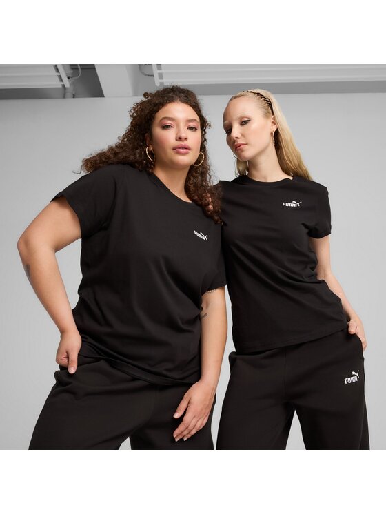 Puma Puma T-Shirt  Ess Small No.1 Logo Tee 682372 Czarny Regular Fit