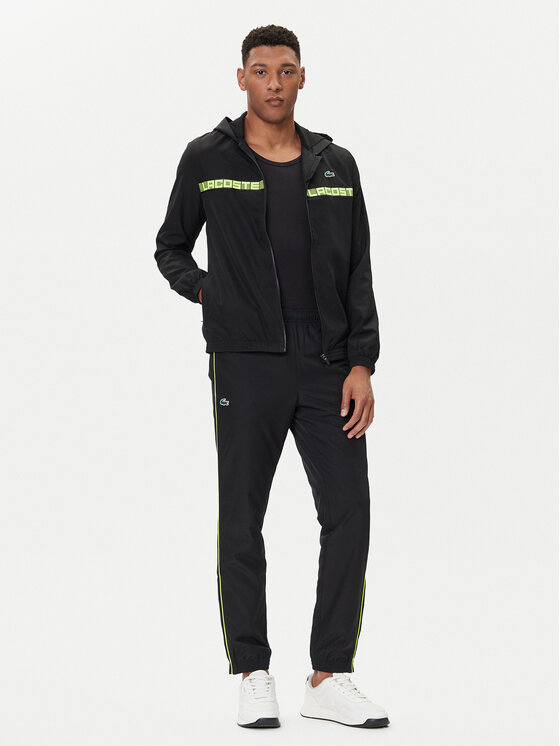 Lacoste Lacoste Tepláková souprava WH4757 Černá Regular Fit