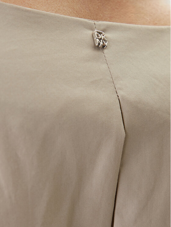 DKNY DKNY Vsakodnevna obleka DJ6D9194 Bež Regular Fit