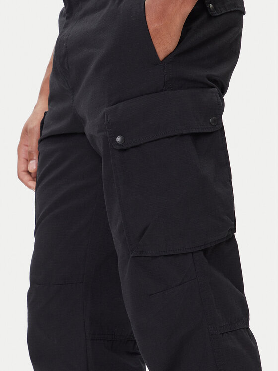 Napapijri Napapijri Kalhoty z materiálu M-Tures NP0A88SW Černá Regular Fit