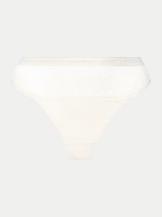 Calvin Klein Underwear Calvin Klein Underwear Chilot tanga 000QF7980E Écru