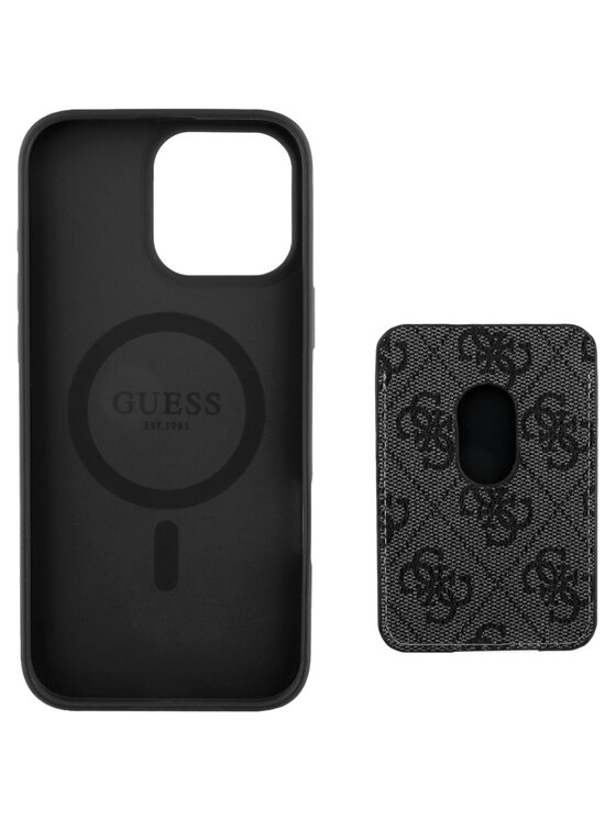 Guess Guess Etui na telefon Apple iPhone 16 Pro Max Czarny