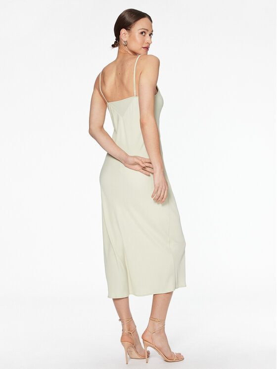 Calvin Klein Calvin Klein Φόρεμα κοκτέιλ K20K205542 Πράσινο Slim Fit