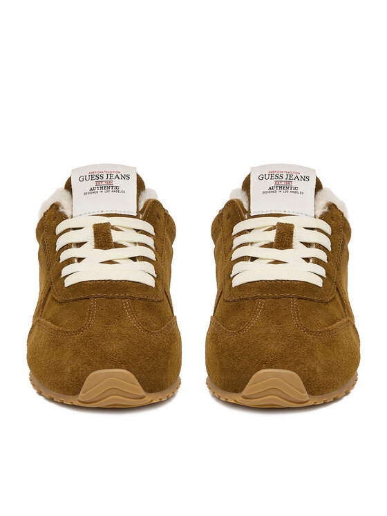 Guess Jeans Guess Jeans Sneakersy EO-GSJ0126 Brązowy