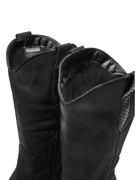 Tamaris Tamaris Stivali texani 1-25706-43 Nero