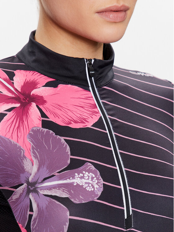 CMP CMP Radtrikot 33N6296 Dunkelblau Regular Fit