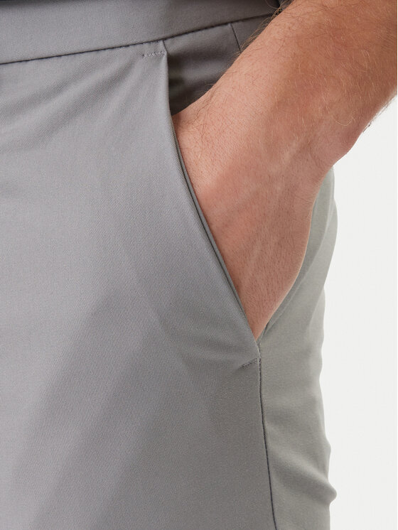 BOSS BOSS Chino nohavice P-Kaiton1 50543945 Strieborná Slim Fit