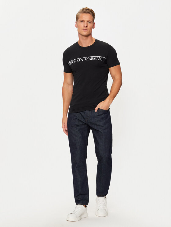 Emporio Armani Underwear Emporio Armani Underwear T-särk 111035 4F516 00020 Must Slim Fit