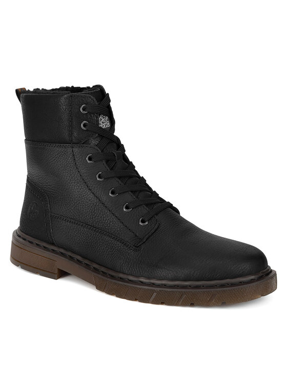 Rieker Rieker Schnürschuhe 31602-00 Schwarz