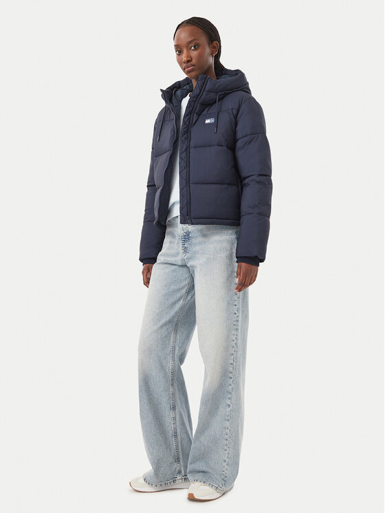 Tommy Jeans Tommy Jeans Zimska jakna DW0DW21625 Tamnoplava Regular Fit