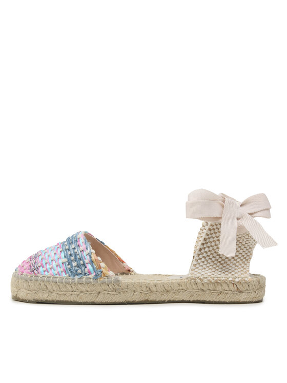 Manebi Manebi Espadrilės Raffia Yute Mix Flat Valenciana Espadrilles G 6.1 P0 Smėlio