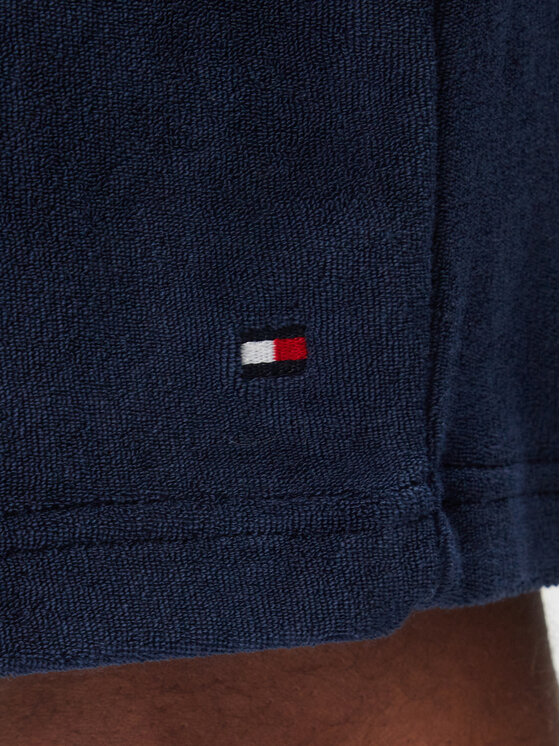 Tommy Hilfiger Tommy Hilfiger Sportovní kraťasy MW0MW42880 Tmavomodrá Regular Fit