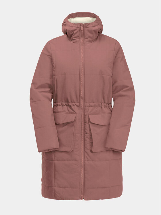 Jack Wolfskin Jack Wolfskin Kurtka zimowa White Frost Parka 1207361 Różowy Regular Fit