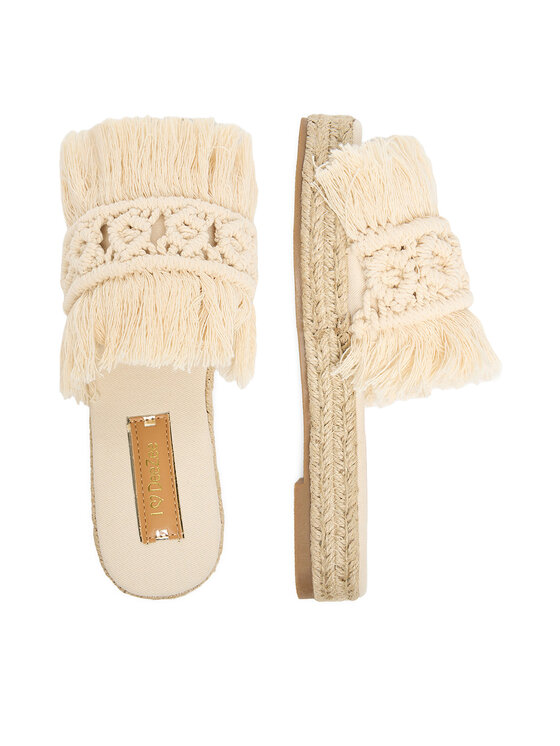 DeeZee DeeZee Espadryle S294 Écru