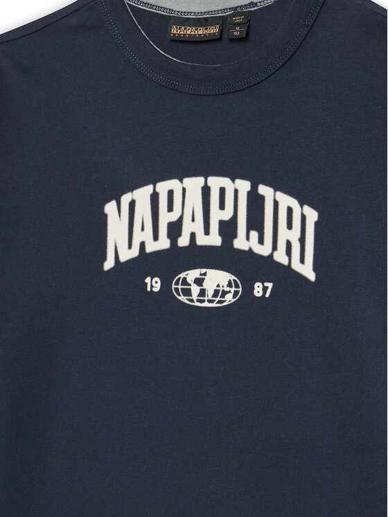 Napapijri Napapijri T-krekls S-Inot NP0A891F D Tumši zils Regular Fit
