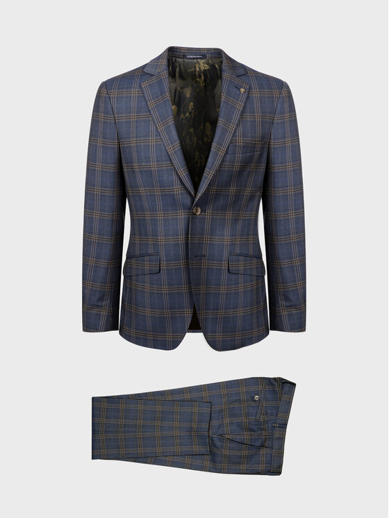 Evenemen Evenemen Garnitur OTIS Granatowy Slim Fit