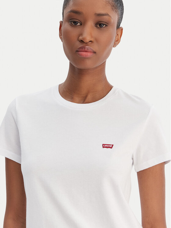 Levi's® Levi's® Tričko Perfect Tee 39185-0006 Biela Regular Fit