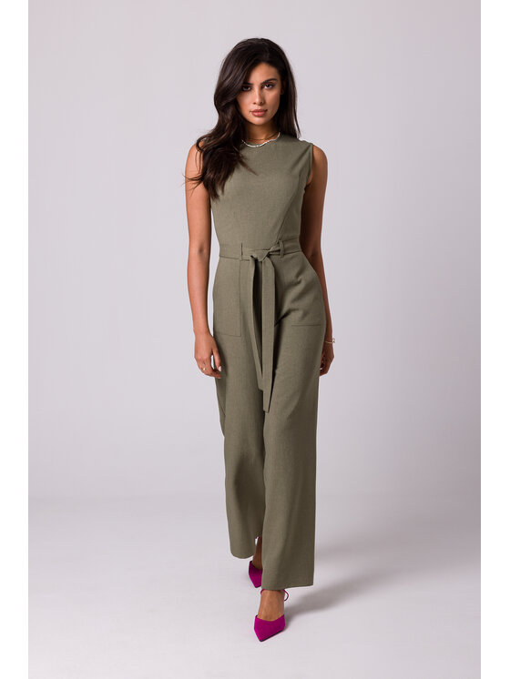 BeWear BeWear Kombinezon B256 Zielony Regular Fit