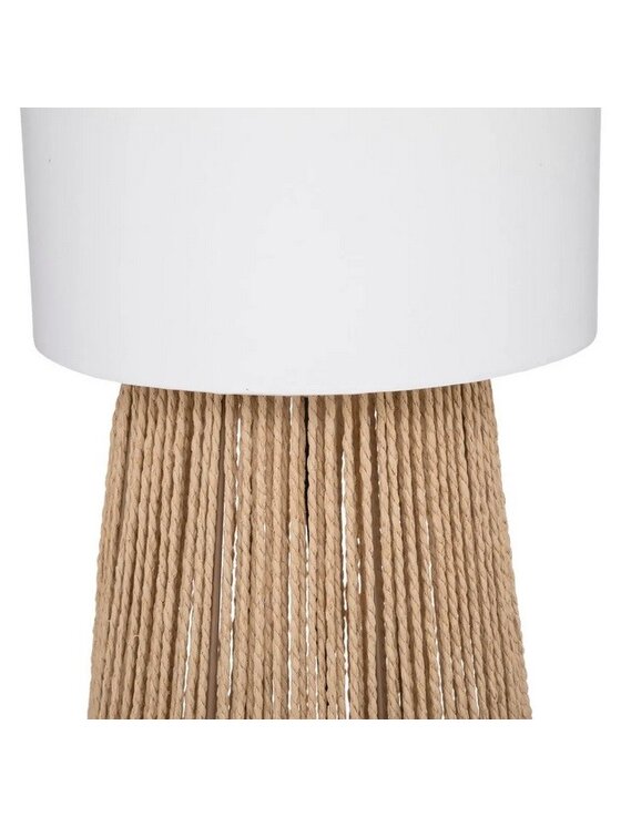 MIAhome MIAhome Lampa podłogowa plecionka 130 cm Beżowy