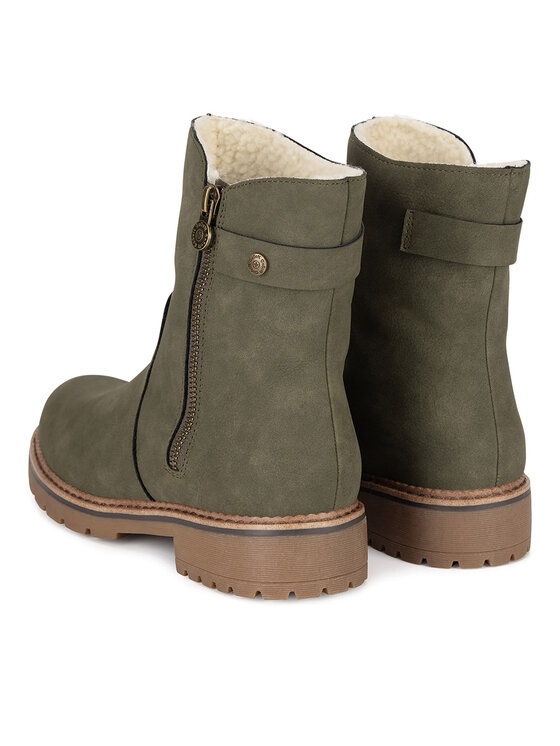 Go Soft Go Soft Stiefeletten WS6207-10 Khakifarben