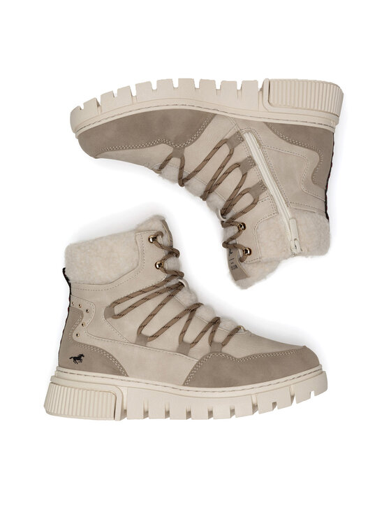 Mustang Mustang Schnürschuhe 1502-602 Beige