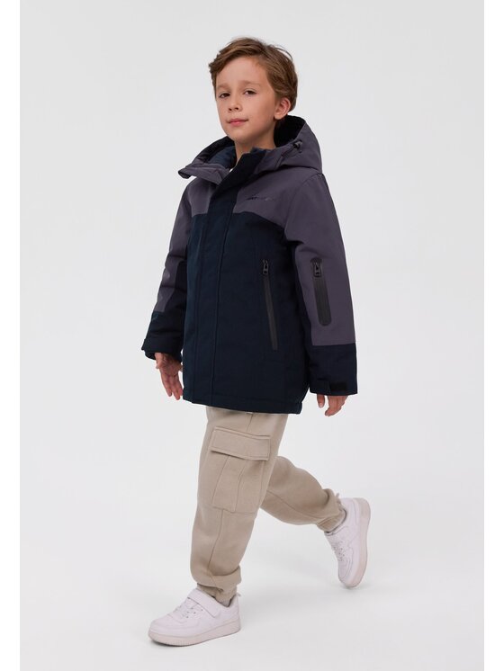 minoti minoti Kurtka zimowa 33COAT264C Szary ciemny Parka Fit