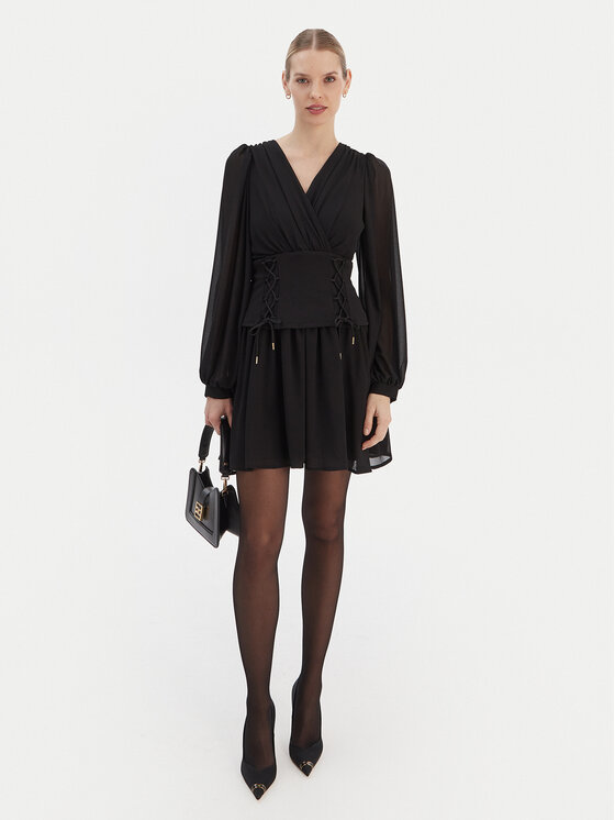 Rinascimento Rinascimento Coctailkleid CFC0126603003 Schwarz Regular Fit