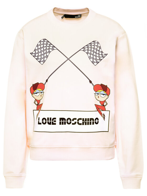 Love moschino hot sale rose sweatshirt