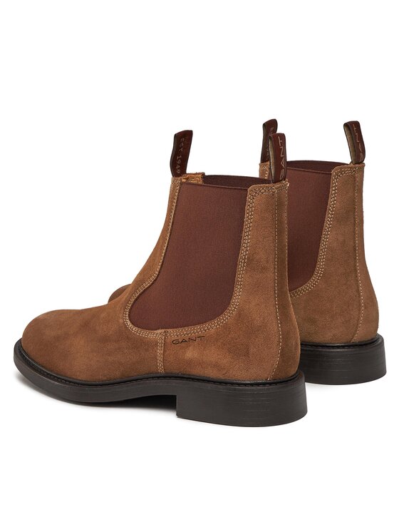 Gant Gant Kotníková obuv s elastickým prvkem Millbro Chelsea Boot 27633415 Khaki