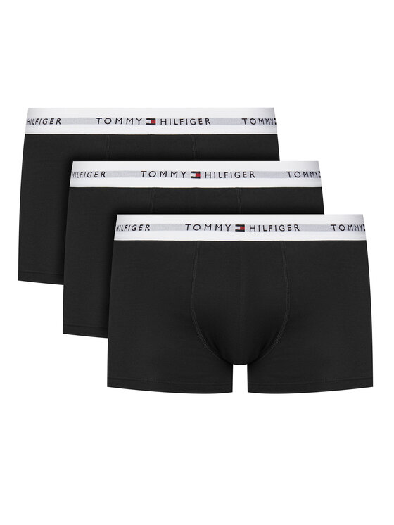Tommy Hilfiger Komplet 3 par bokserek UM0UM02763 Czarny