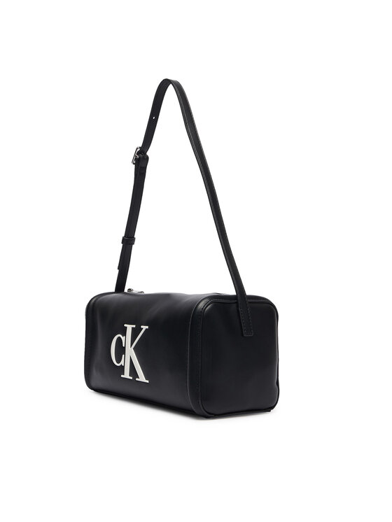 Calvin Klein Calvin Klein Kabelka Bold Ck Slouchy Shoulder Bag LV04F3894G Černá