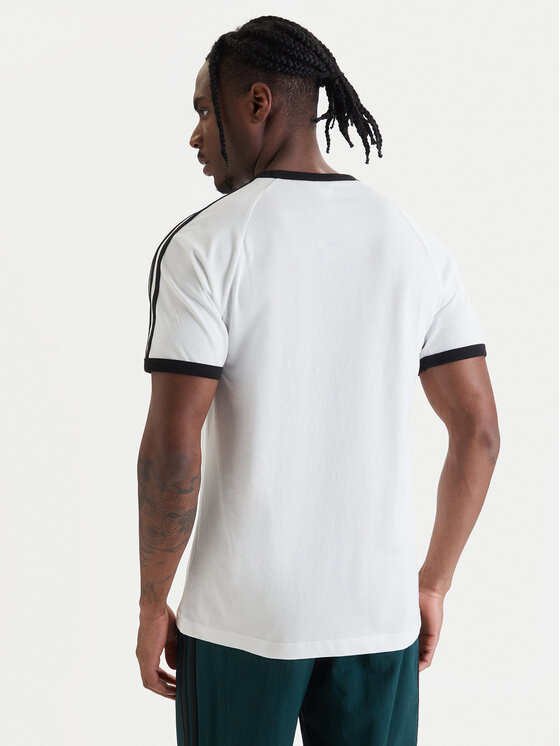 adidas adidas T-Shirt 3-Stripes KE3537 Biały Regular Fit