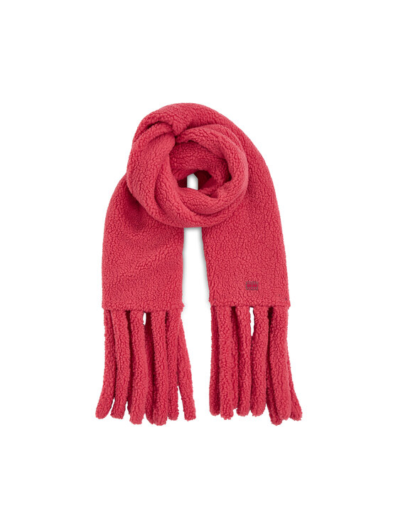 Tommy Jeans Šallīte Tjw Cosy Knit Fancy Scarf AW0AW15476 Rozā