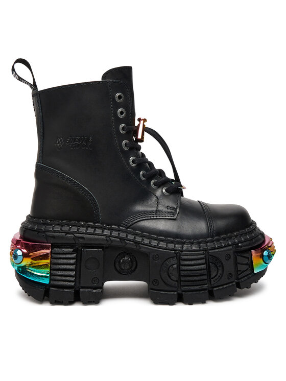 NEW ROCK NEW ROCK Bocanci M-WALL083CCT-S8 Negru