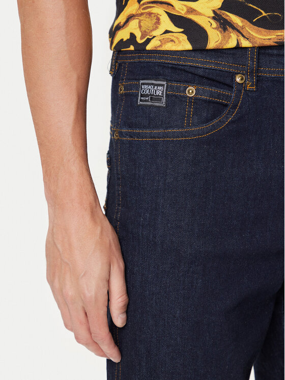 Versace Jeans Couture Versace Jeans Couture Farmer 79GAB5RE CDW02 Sötétkék Straight Fit