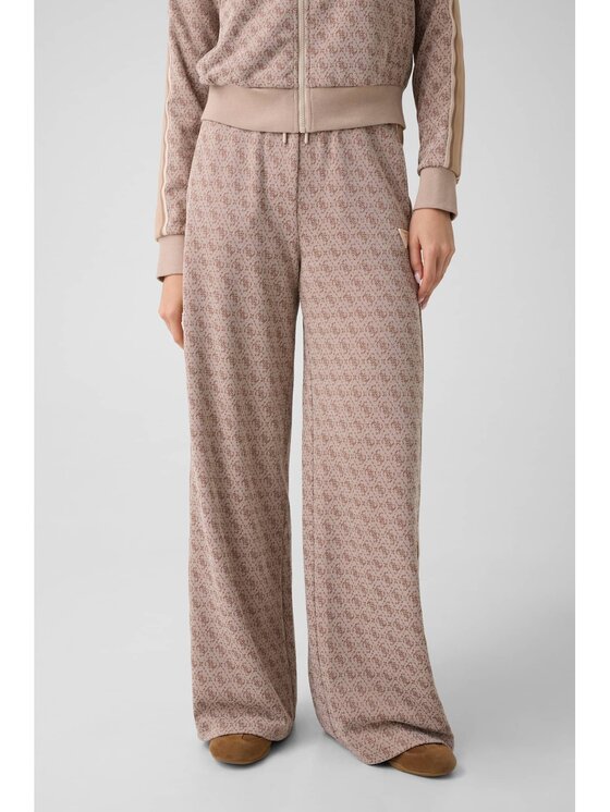 Guess Guess Bavlnené nohavice 183095 Béžová Slim Fit