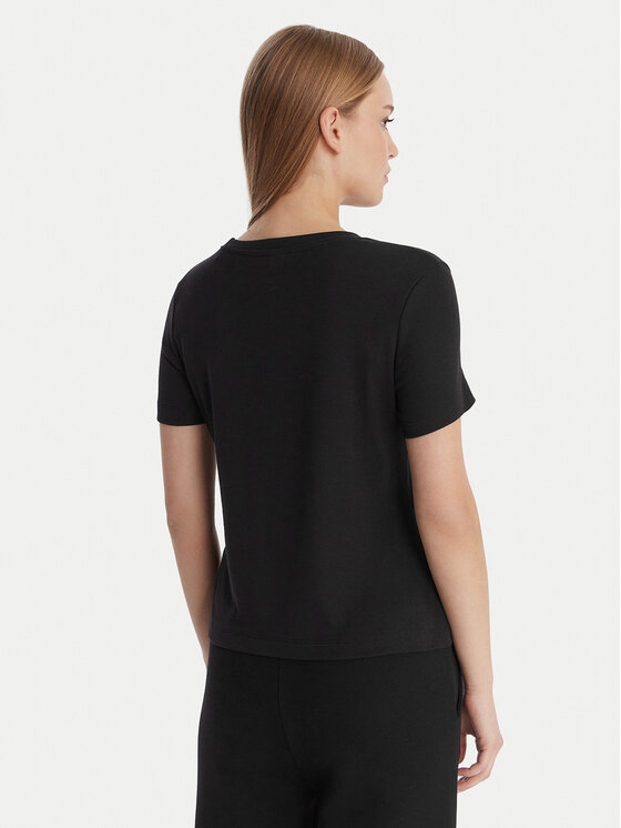 Guess Guess T-Shirt V6RI17 KD741 Schwarz Regular Fit