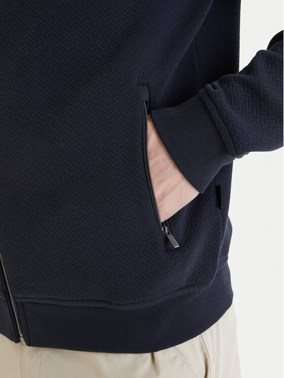 Bugatti Bugatti Sweatshirt 8750-75174C Dunkelblau Regular Fit